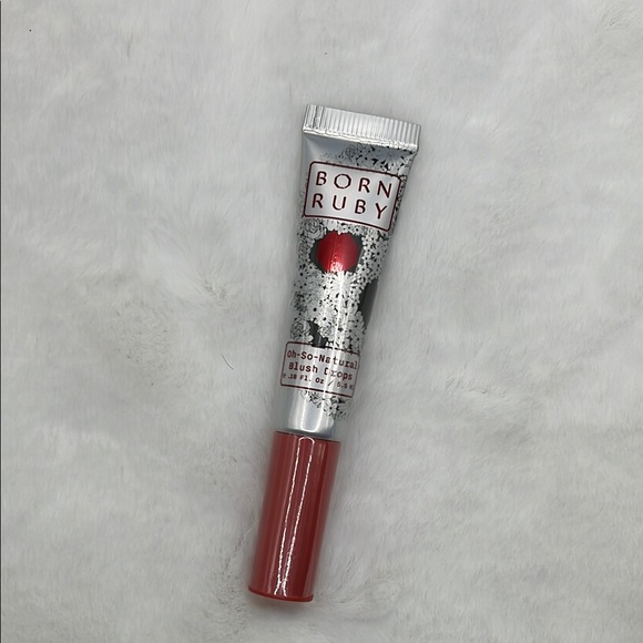Born Ruby Oh-So-Natural Blush Drops - Peach Charmeuse - Picture 1 of 5